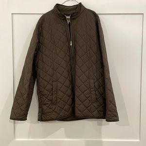 PETER MILLAR Quilted Jacket - Large - Brown